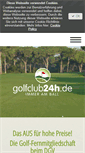 Mobile Screenshot of golfclub24h.de